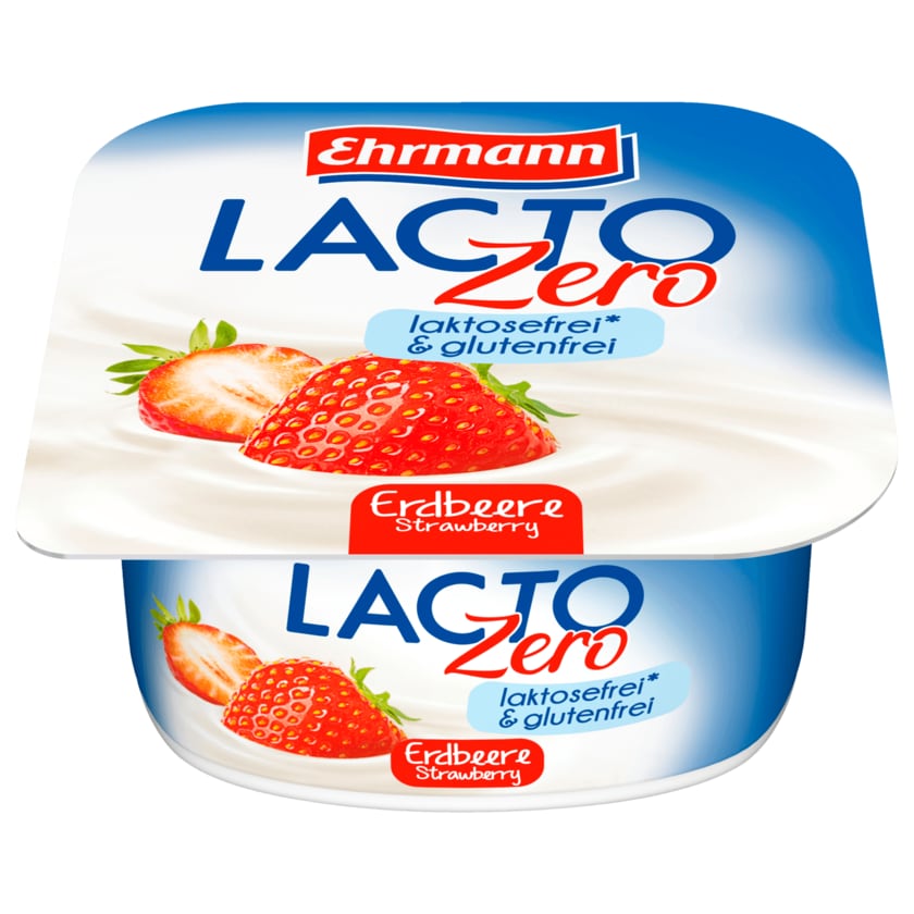 Ehrmann Lacto Zero Quark-Joghurt-Creme Erdbeere 135g